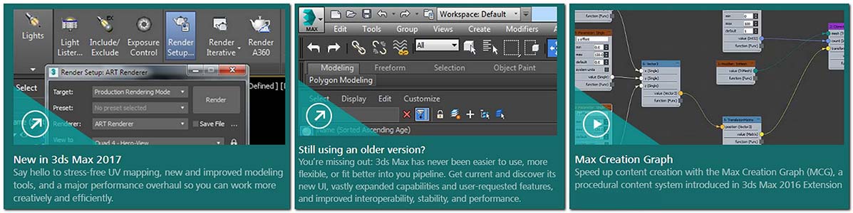 New in 3DS MAX 2017